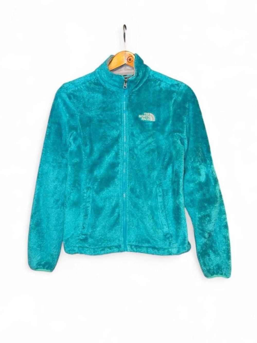 The North Face Osito Jacket Teal Green AAHY Fall 2013 Womens S Small